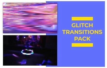 Top Best Glitch Transitions Pack After Effects Template