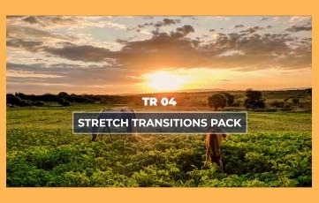 Stretch Transitions Pack After Effects Template