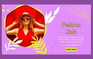 New Fashion Sale Slideshow After Effects Template