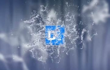 Water Splash Effects Logo After Effects Template