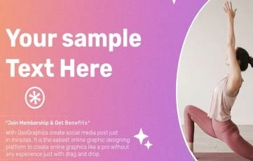 Yoga Fitness Slideshow After Effects Template