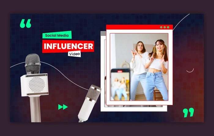 Influencer Slideshow After Effects Template