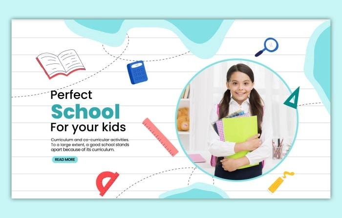 Professional School Slideshow After Effects Template