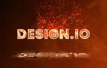 Fire Logo Intro Animation After Effects Template