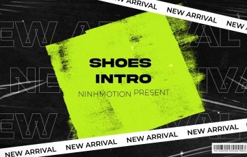 Shoes Collection Intro After Effects Template