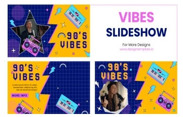 Vibes Slideshow After Effects Template