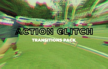 Action Glitch Transitions Pack