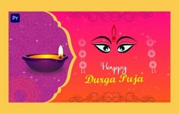 Durga Puja Slideshow Premiere Pro Template
