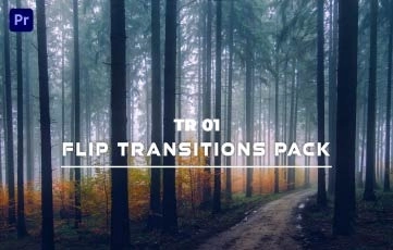 Flip Transitions Pack Premiere Pro Template