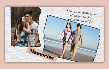 Lovely Photo Gallery After Effects Slideshow Template