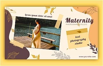 Maternity Shoot After Effects Slideshow Template