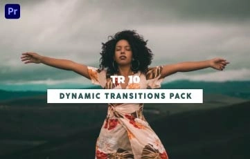 Premiere Pro Template Dynamic Transitions Pack