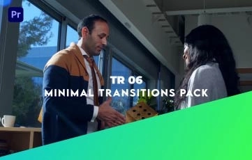 Minimal Transitions Pack Premiere Pro Templates