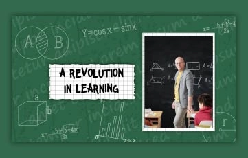 Grunge Education Slideshow After Effects Template