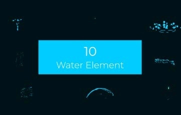 Best Water Element After Effects Template