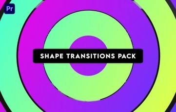 Premiere Pro Template Shape Transitions