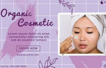 Cosmetics Fashion After Effects Slideshow Template