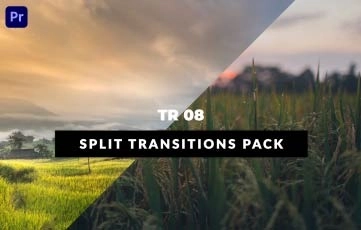 Split Transitions Pack Premiere Pro Template