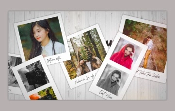 Photo Frame Design After Effects Slideshow Template