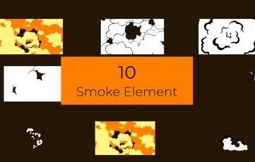 After Effects Template Smoke Element