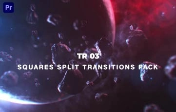 Squares Split Transitions Pack Premiere Pro Template