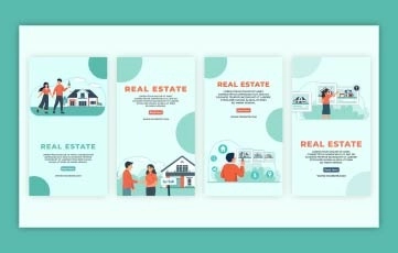 Real Estate Instagram Story Premiere Pro Templates