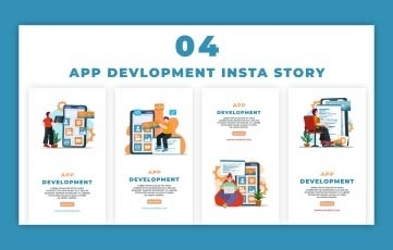 App Development Instagram Story Premiere Pro Templates