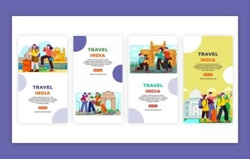 Travel India Instagram Story Premiere Pro Templates