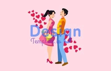 Valentine Lover Animation Scene