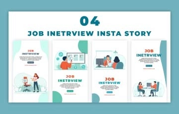 Job Interview Instagram Story Premiere Pro Template