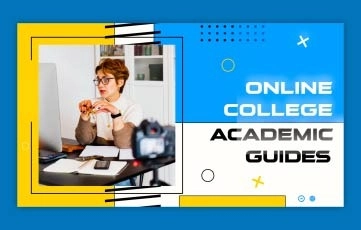 Online College Academic Guides Intro Premiere Pro Template