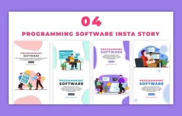 Programming Software Instagram Story Premiere Pro Template