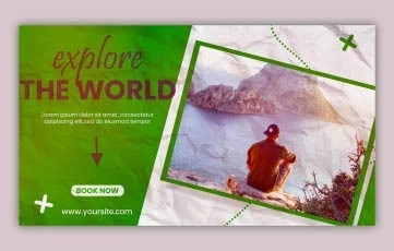Travel agency Slideshow After Effects Template