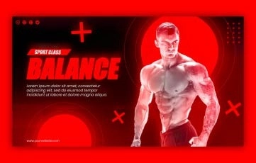 Fitness Class Opener After Effects Template