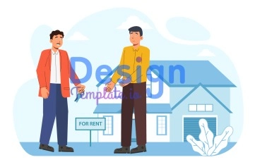 Property Renting Animation Scene