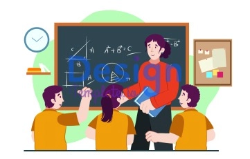School Teachers Animation Scene