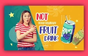 Drink Slideshow After Effects Template