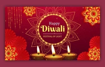 Diwali Wishes After Effects Templates