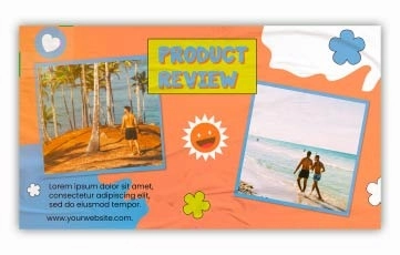 Beach Summer Slideshow After Effects Template