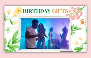 Funky Birthday Slideshow After Effects Template
