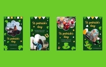 After Effects St. Patricks Day Instagram Story Template