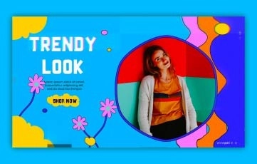 Funky Colorful SLideshow After Effects Template