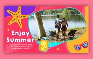 Summer Sale Slideshow After Effects Templates