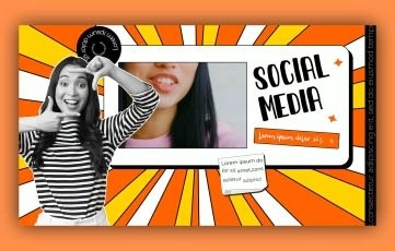 Social Media Slideshow After Effects Template