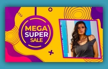 Mega Sale Slideshow After Effects Templates