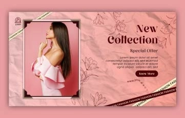 Fashion Model Slideshow After Effects Template