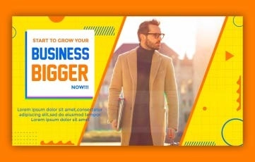 Grow Your Business Slideshow After Effects Template