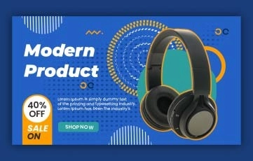 Headphone Slideshow After Effects Templates
