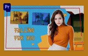 Falling For You Slideshow Premiere Pro Templates