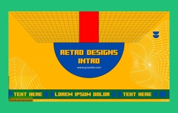 Retro Intro After Effects Template 2